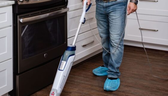 steam mop usage